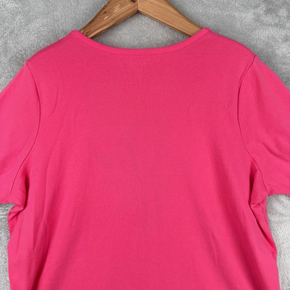Duluth Trading Co Casual Shirt Lot of 2 Womens 3X Pink Gray Basic Staple Cotton - Picture 4 of 12